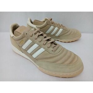 Adidas Men's Mundial Team RS Casual Soccer Shoes IE9028 Magic Beige White Sz 13